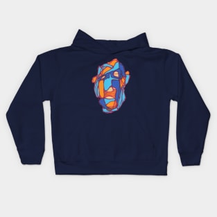 monolith (abstract face) Kids Hoodie